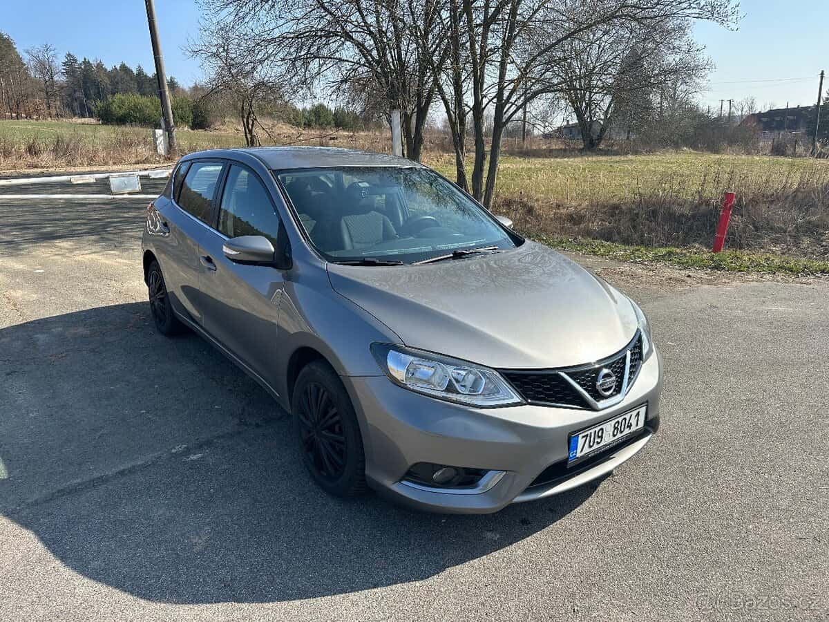 Nissan Pulsar 1.2 DIG-T, 85 kW, 2015 – pouze 61 tis. km